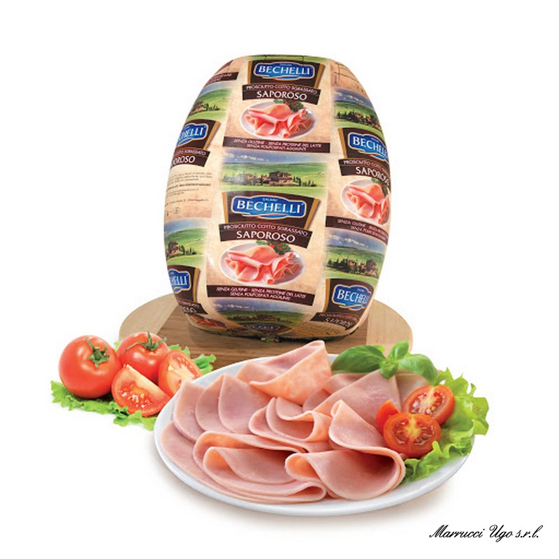 PROSCIUTTO COTTO SGRASSATO SAPOROSO 2x5 KG CA Marrucci