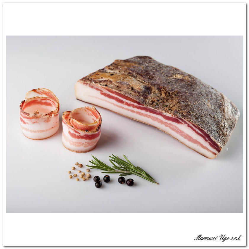 PANCETTA TIPO BACON AFFUMICATA S/V Marrucci